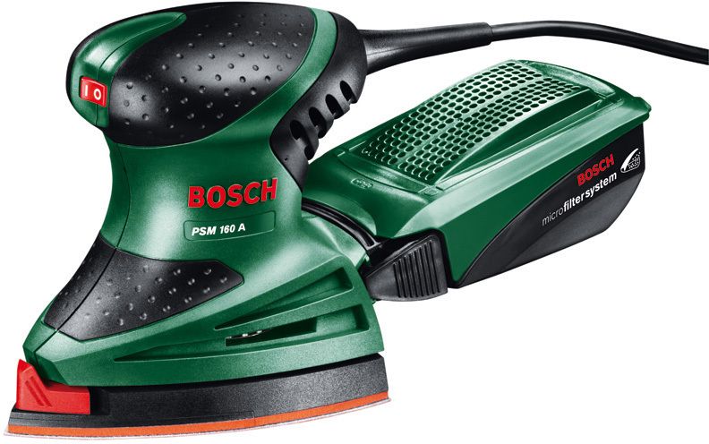Trīsstūra slīpmašīna Bosch PSM 160 A
