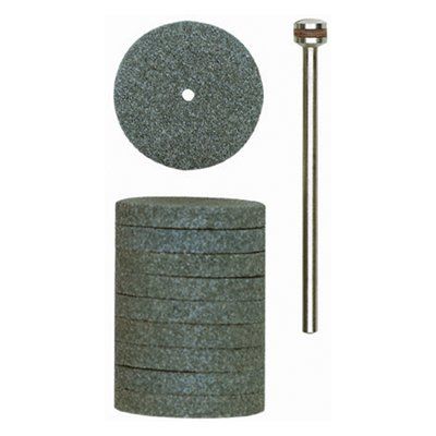 Silīcija karbīda slīpēšanas akmens Proxxon; 22 mm; 10 gab.