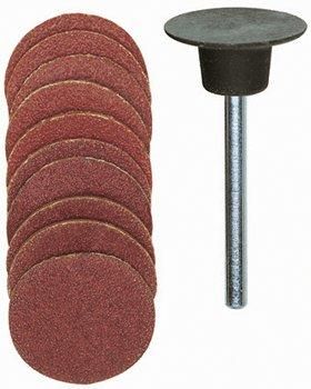 Smilšpapīrs 18 mm; P120/150; 10 gab.