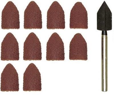 Slīpēšanas lenta ar kātiņu Proxxon; P80/150; 10 gab.