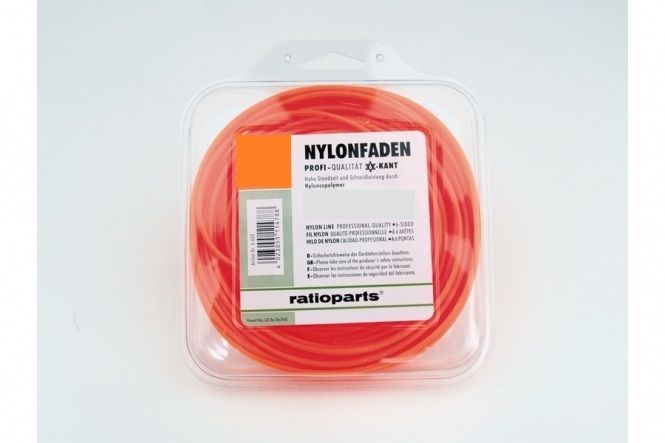 Aukla trimmerim (1,6 mm/15 m) oranža, apaļa