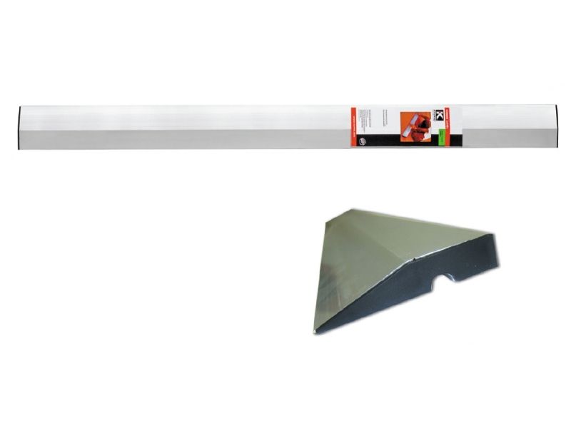 Trapecveida lineāls špaktelēšanai Kapro; 2,5 m
