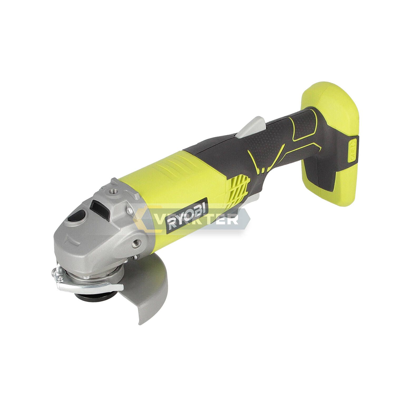 Leņķa slīpmašīna Ryobi R18AG-0; 18 V (bez akumulatora un lādētāja)