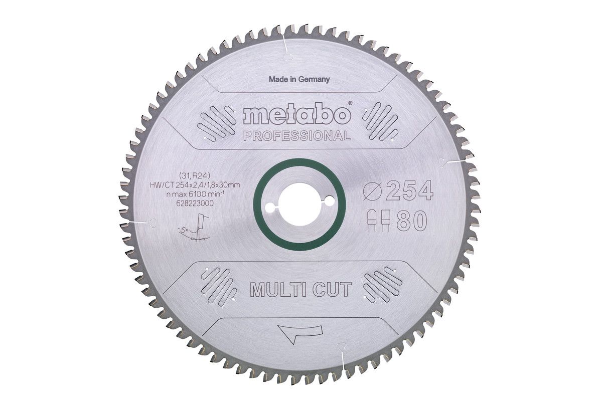 Griešanas disks kokam Metabo Multi cut; 305x2,8x30,0 mm; Z96; -5°