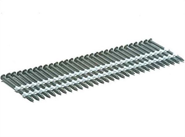 Naglas Bostitch; 3,1x75 mm; 33°; 2200 gab.; rievotas