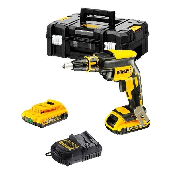 Lentveida skrūvgriezis DeWalt DCF620D2-QW; 18 V; 2x2,0 Ah  akum.