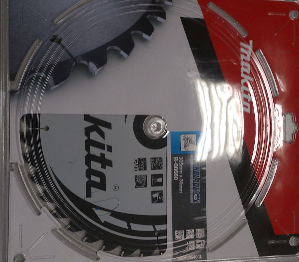 Griešanas disks kokam Makita; 305x2,3x30,0 mm; Z40; 5°