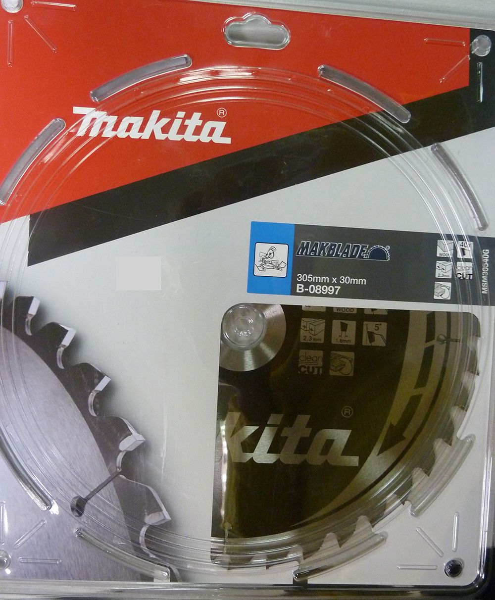 Griešanas disks kokam Makita; 305x2,3x30,0 mm; Z40; 5°