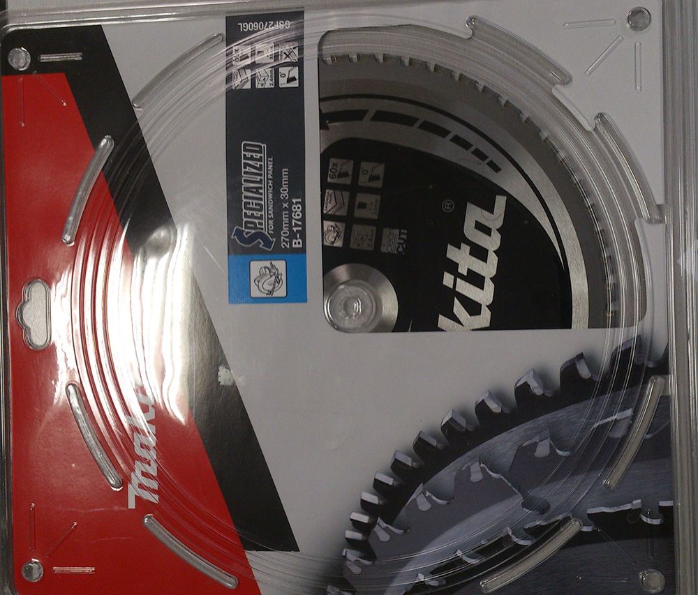 Griešanas disks metālam Makita; 270x2,6x30,0 mm; Z60; 0°