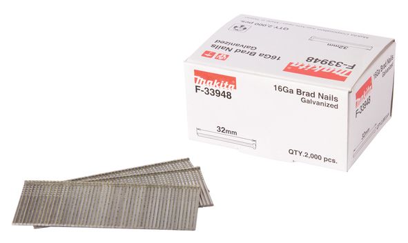 Naglas Makita; 1,6/16gx32 mm; 2000 gab.