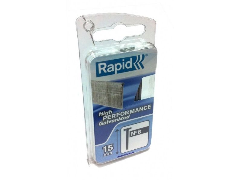 Naglas Rapid; 15 mm; 1000 gab.; tips 8