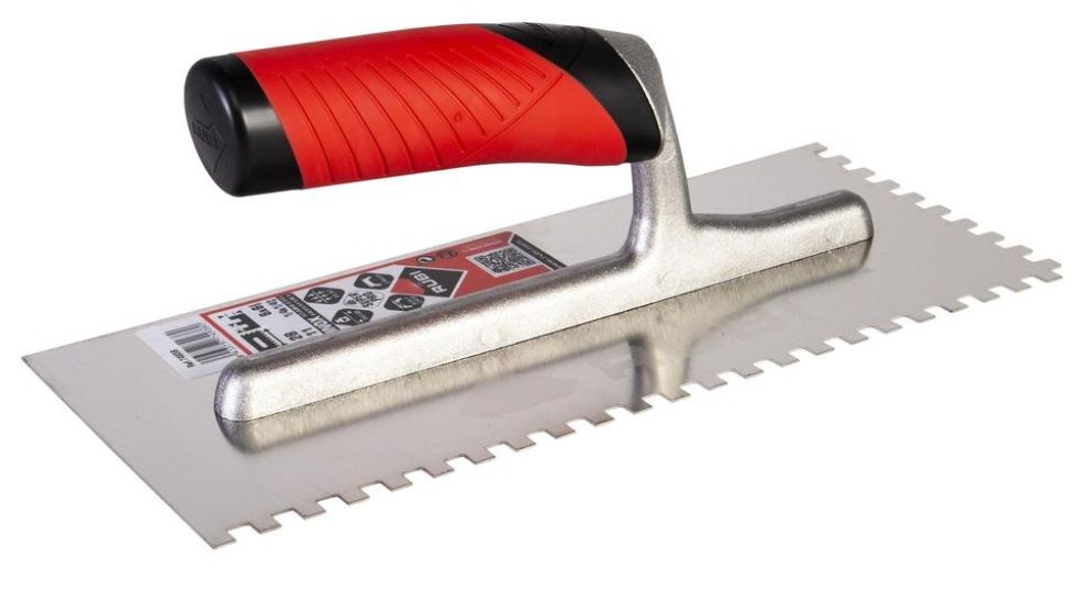 Instrumenti flīzēšanai Rubi Rubiflex INOX; 6x6 mm; 28 cm