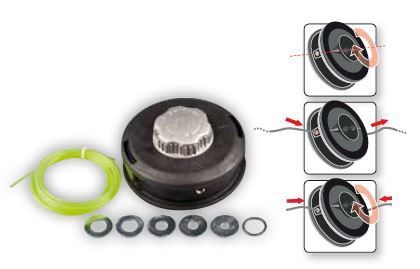 Universāla griešanas galviņa 6-3851 krūmgriežiem