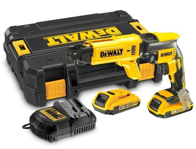 Lentveida skrūvgriezis DeWalt DCF620D2K; 18 V; 2x2,0 Ah akum.