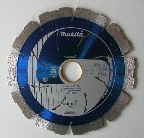 Dimanta griešanas disks Makita Comet Rapid; 125 mm
