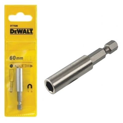 Skrūvgrieža uzgaļu magnētiskais turētājs DeWalt; 60 mm