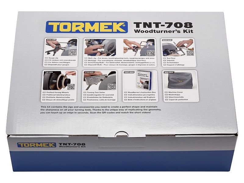 Virpošanas komplekts Tormek TNT-708 (SVS-50, SVD-186, TTS-100, SVD-110, LA-120, MH-380, TNT-300)
