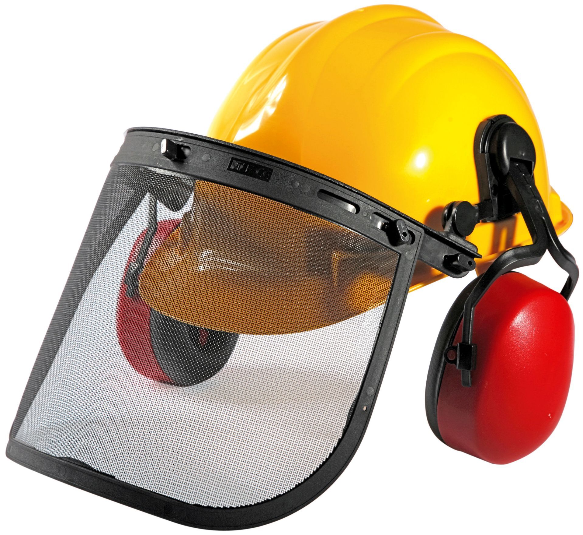 Aizsargķivere Texas ar aizsargstiklu un austiņām