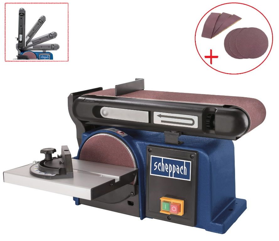 Lentas-diska slīpmašīna Scheppach BTS900