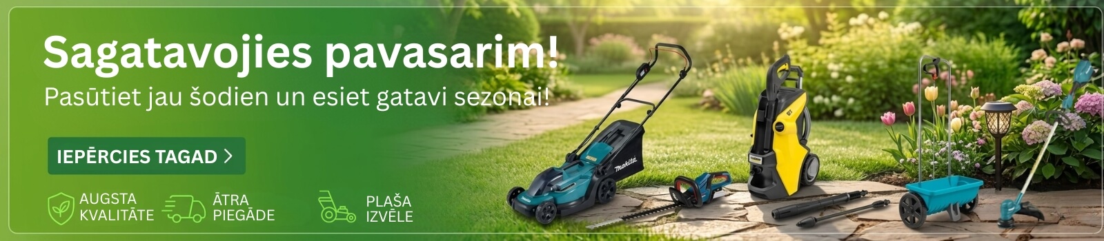 Sagatavojies pavasarim!